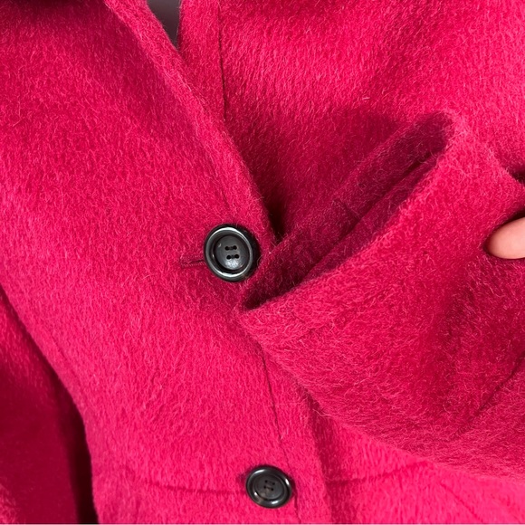 Etcetera Raspberry fuchsia Wool/Alpaca/Mohair coat 6 - Picture 7 of 7